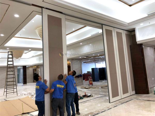 Muralha de divisão do salão de divisão de espaço personalizado moderno