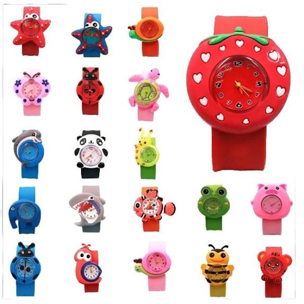 Милые дети животных 3BAR водоустойчивые наблюдают пластиковый красочный дозор Ultraman