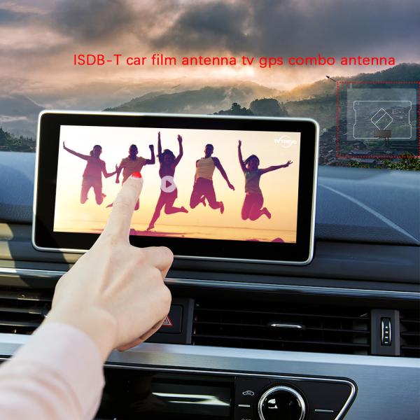 DC 3.3-5.0V Supply Voltage Satellite Booster GPS Combo ISDB-T Film Car TV Antenna