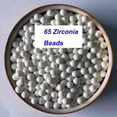 6.0g/cm3 Densidade Circônio Medios de moagem Excelente resistência à abrasão para moagem de precisão