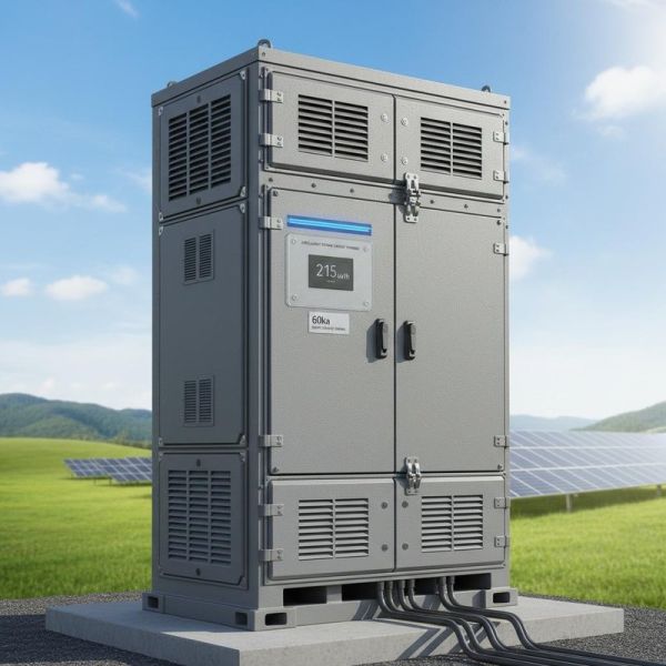 IP55 Outdoor Power Enclosure All-Weather Design with Heat Exchanger & 60kA Surge Protection