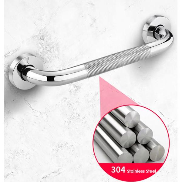 Anti Slip SUS304 Stainless Steel Grab Bar For Elderly Injury Senior Assist OEM