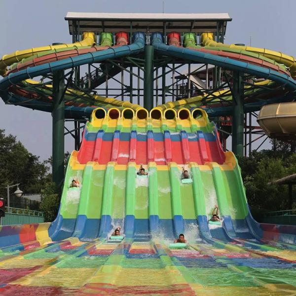 High-quality Glass Fiber Slides Are Used in Resorts, Swimming Pools, Outdoor Playgrounds and Scenic Spots Parks