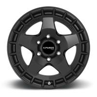 L'alliage tous terrains du camion de collectes 5x127 Chrome borde avec la conception de 5 rais