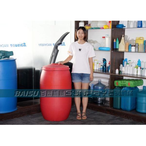 Heavy Duty Automatic Extrusion Blow Molding Machine For Drum / Barrel 95KW Power