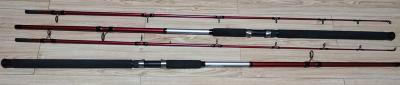 Fiberglass  10' 3.0m Section: 2  C.W:60~150G SPINNING CASTING ROD