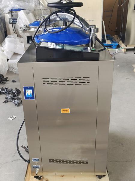 Touch Screen pulse vacuum steam sterilizer 100L Automatic Fault Alarm