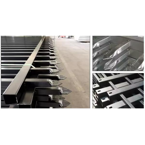 Fentech 4ft 5ft 6ft 8ft Aluminum Tubular Yard Fence Panel Garden Security Easy Install Outdoor Durable