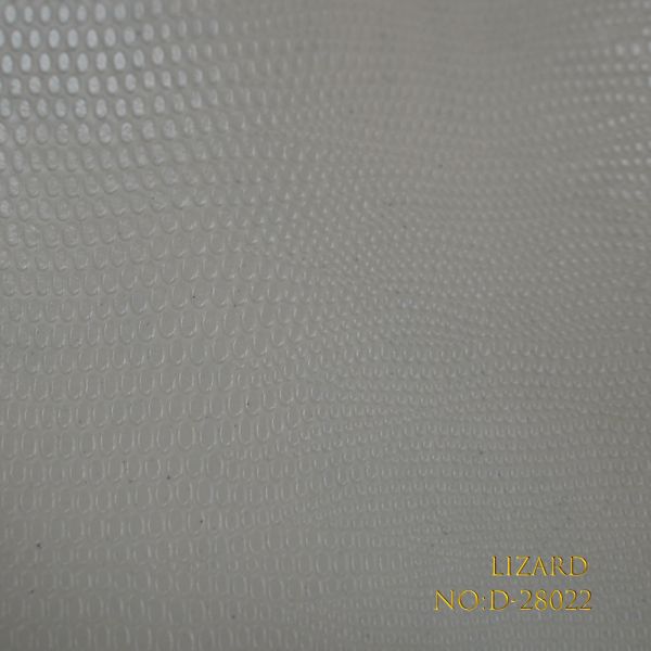 White Eco-Friendly PVC Coated Paper 220gsm For Government Documents Lizard Pattern