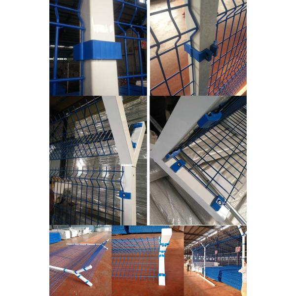 ПВХ покрытый оцинкованный ограждение против восхождения высокая безопасность для аэропорта