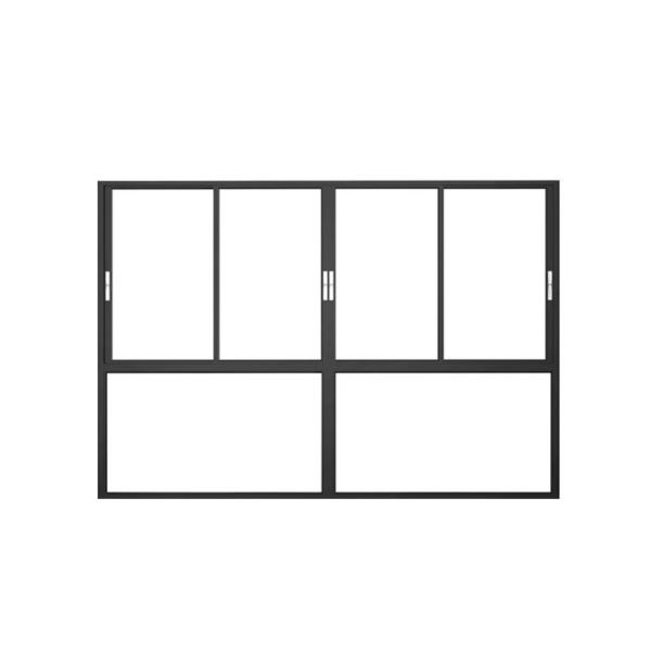 Section Broken Bridge Aluminum Profile Contemporary and Elegant Office Sliding Windows