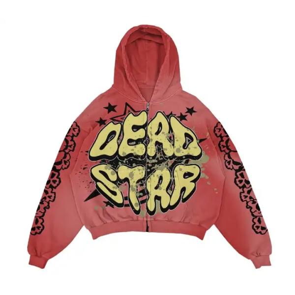Custom Dtg Hoodie Printing Pattern 3D Printed Hoodie Crop Top Colorful Streetwear
