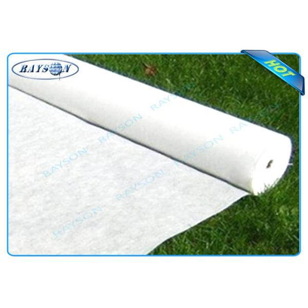 Good Strength Black / White Color 30 gsm Agriculture Non Woven Cover