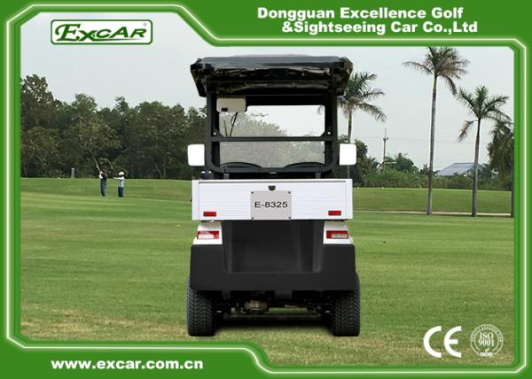 EEC Approved Electric Golf Carts / White Plastic 5KW AC Golf Buggy Car