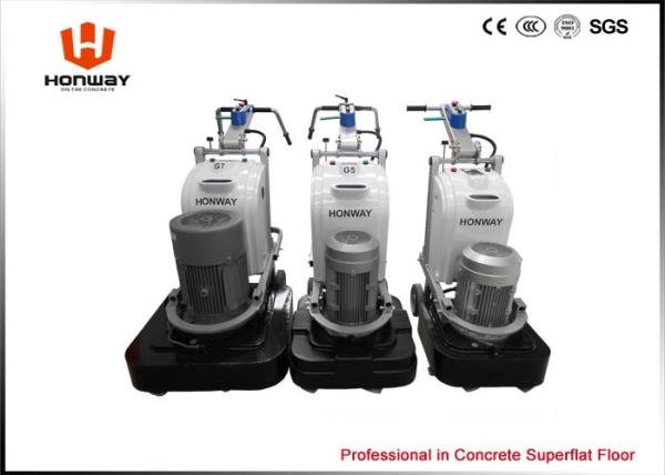 Wet / Dry Type Marble Floor Grinding Machine Square Design Good Heat Radiation