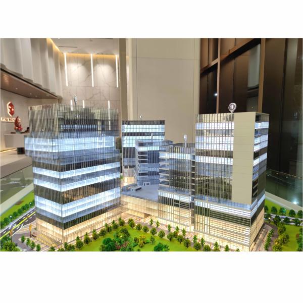 LED Lighting Factory Scale Model 1:150 Commercial Scale Model Architectural