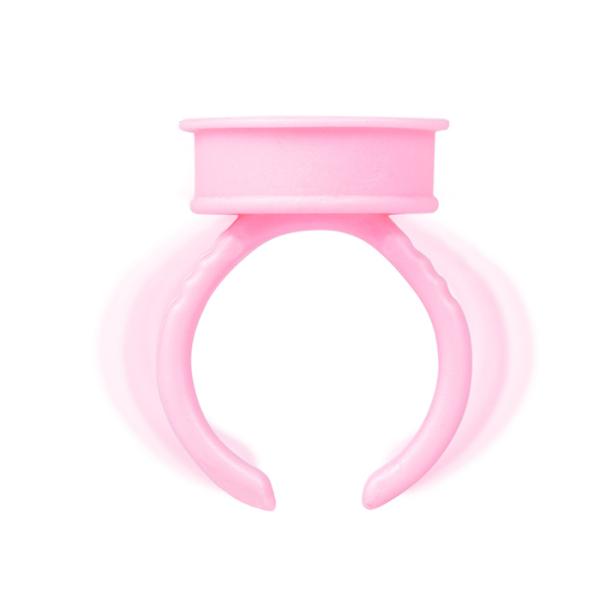 Semi Permanent Tattoo Equipment Supplies Pink Ink Ring Holder