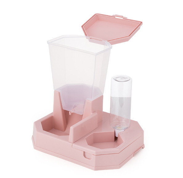 De la gravedad del animal doméstico del alimentador dispensador auto 2 del agua del derramamiento no en 1