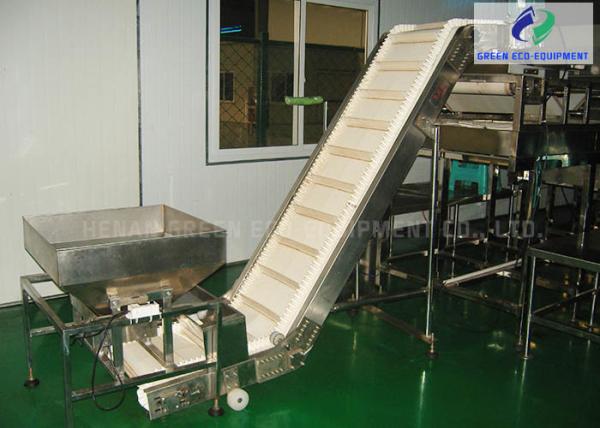 High Inclination Angle Industrial Belt Conveyor Heat Resisting Anti Corrosive