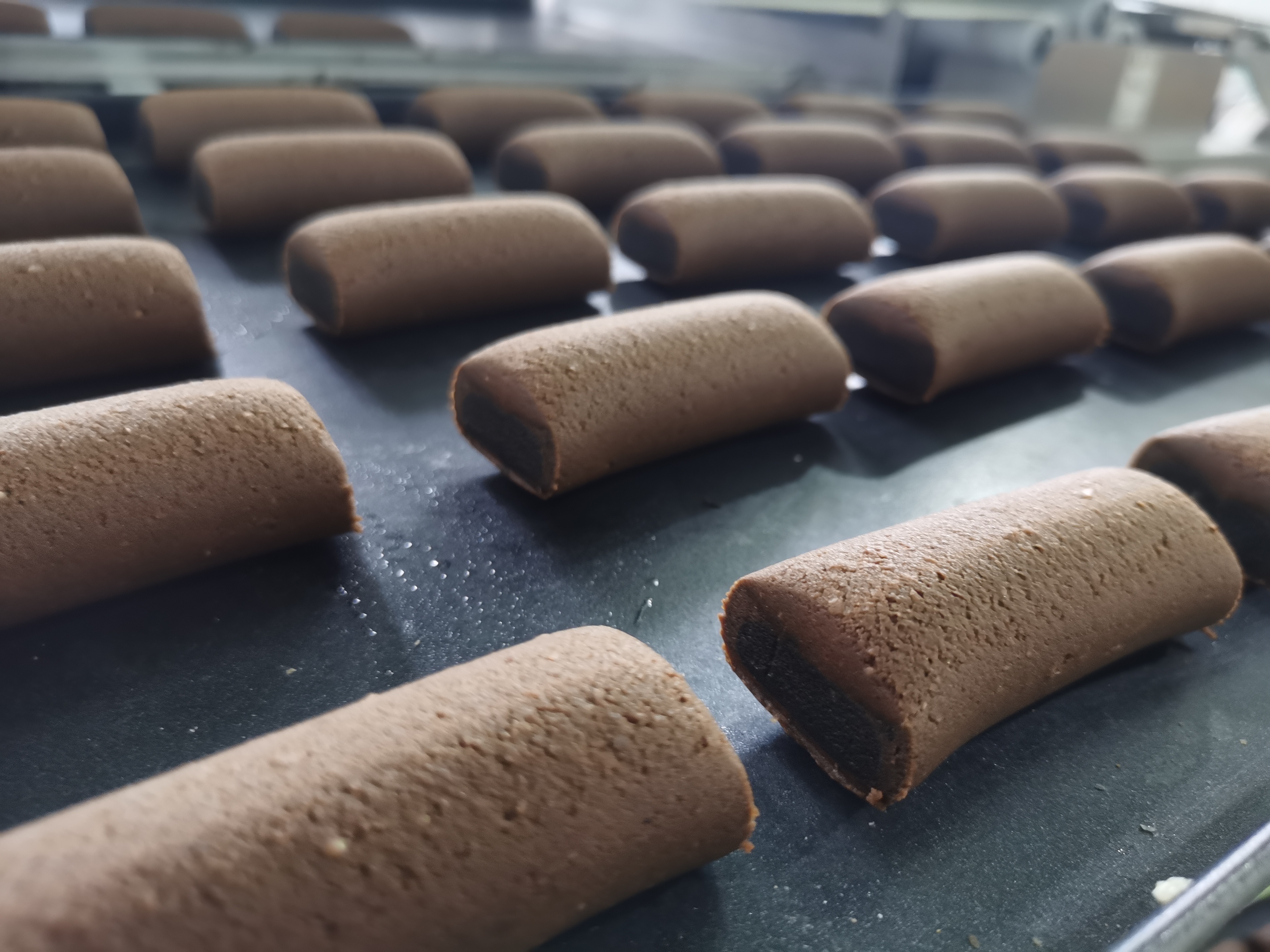 Touch Screen Automatic Protein Bar Production Line Energy Bar Manufacturing