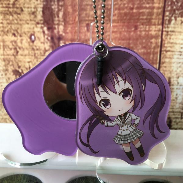 anime figure Small Acrylic Mirror Cut To Size Wear Resistance Creative Souvenir Gifts