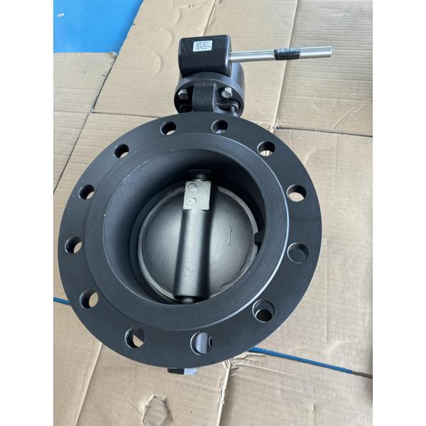 DN200 Worm Gear Ручная нержавеющая сталь высокопроизводительный двойной эксцентрический клапан бабочки клапан воды