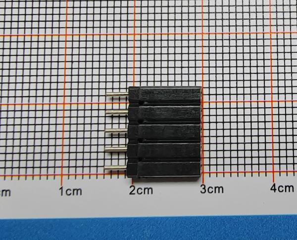 Terastor Round hole socket/Female Header 2.54mm 1*5P