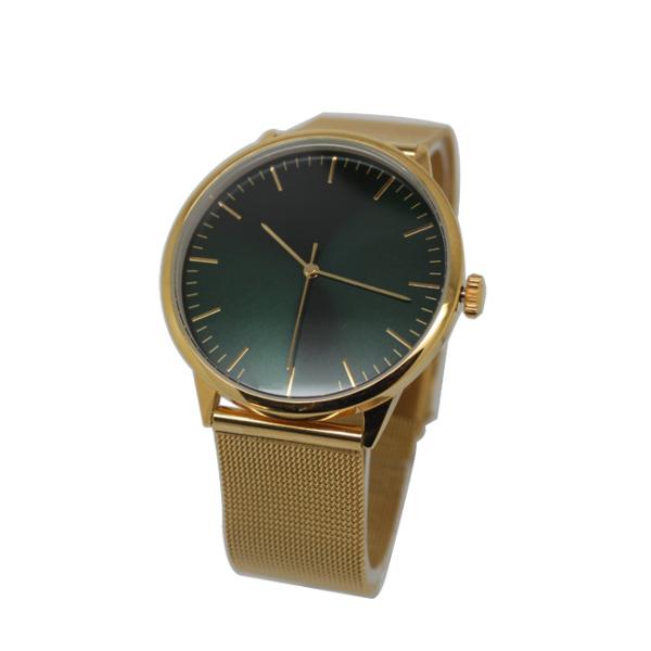 SGS Super Thin Mesh Strap Watch , Quartz Slim Mens Watches Water Resistant
