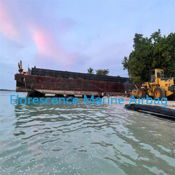 Ship Landing Marine Rubber Airbag Dia 0.6-2.8m For Yacht
