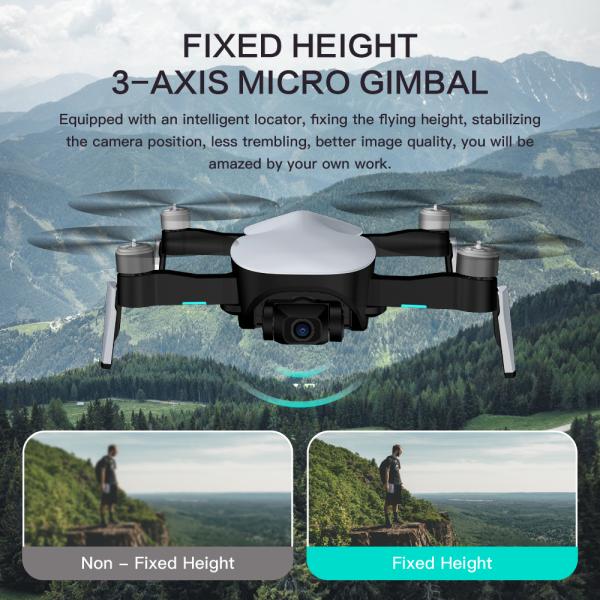 Aeroview 4.5h камеры Hd трутня Fpv карданного подвеса оси CFLYAI 3 складной