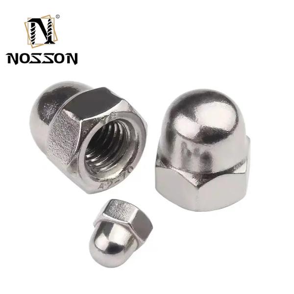 Metric Measurement System Oil Gas Industry SS 316 Dome Nut M3 M4 M5 M6 M8 for Heavy-Duty Applications