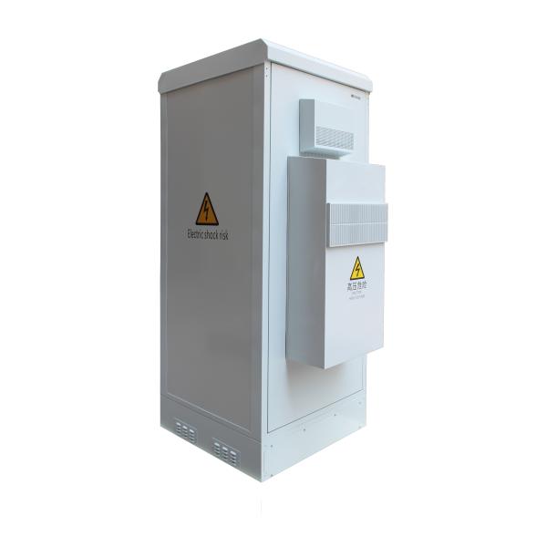 Приложения ИП55 электронного оборудования шкафа телекоммуникаций серого цвета РАЛ7035 19 на открытом воздухе