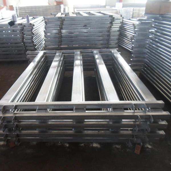 32 mm O.D. Panel de cercas de acero galvanizado en caliente Ganado de trabajo pesado