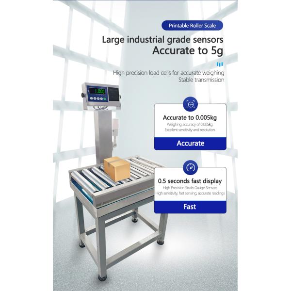 SOHE A1SP 500kg Packaging Detection Alarm Light LED Display and Customization Options