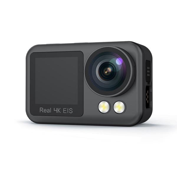 Voice Control 4K Ultra HD Action Camera GPS Waterproof Dual Screen