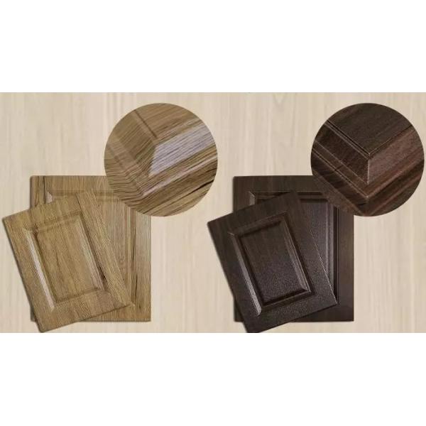 White Wood Grain Laminate Sheets Pvc Foil For Furniture