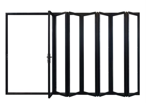 Villa Aluminum Framed Door Internal Bifold 0.76PVB Electrophoresis 2.0mm thickness
