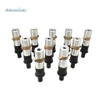 transducteur piézoélectrique de soudure ultrasonore de 20kHz 2000W avec le propulseur titanique