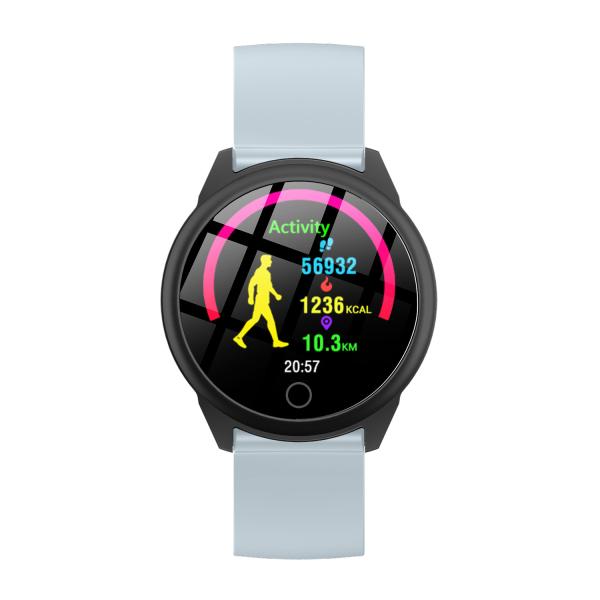 NFC Blood Pressure Smartwatch 200mAh Digital Clock  Body Temperature Bracelet Waterproof