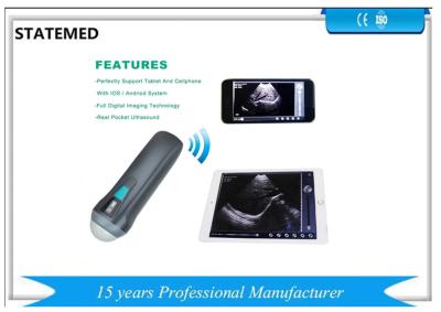 Mini Wireless Ultrasound Probe For Android , Sector Sweep Scanning Smartphone Ultrasound Machine