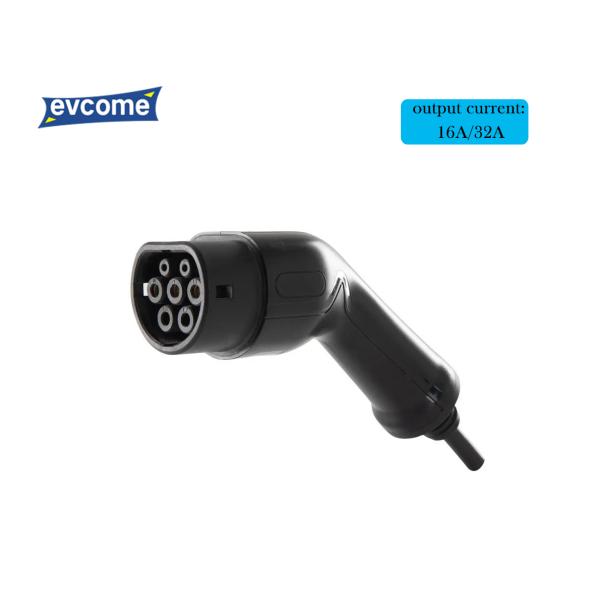 EVCOME Ev Charger Connector (250V 480V 16A 32A  )  Type 2 IEC 62196  Ev Charger Plug OEM ODM CB UKCA TUV