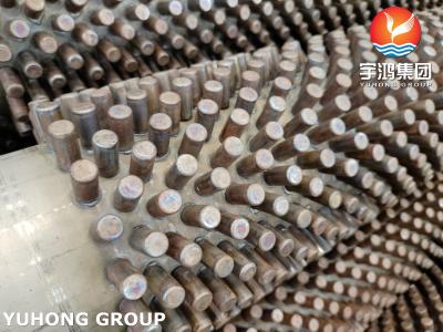 Studded Finned Tube ASTM A312 TP304 With 11Cr Fins For Oil And Gas Industry