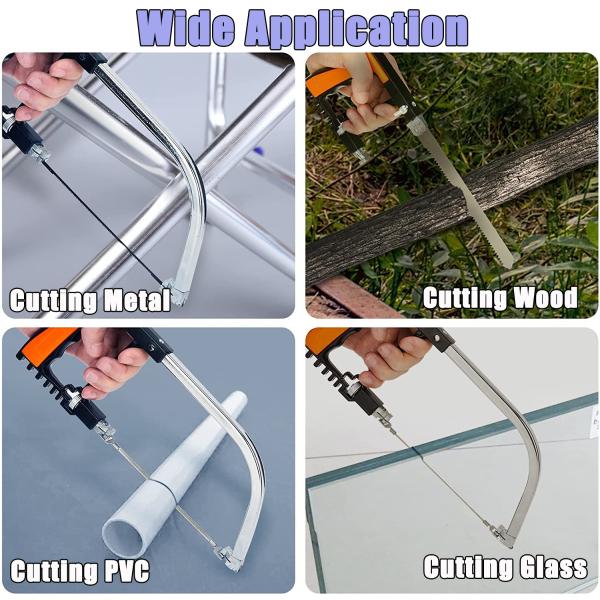 7/12Pcs многофункциональная мини-пила стальная пила для деревянной пластиковой водопроводной трубы