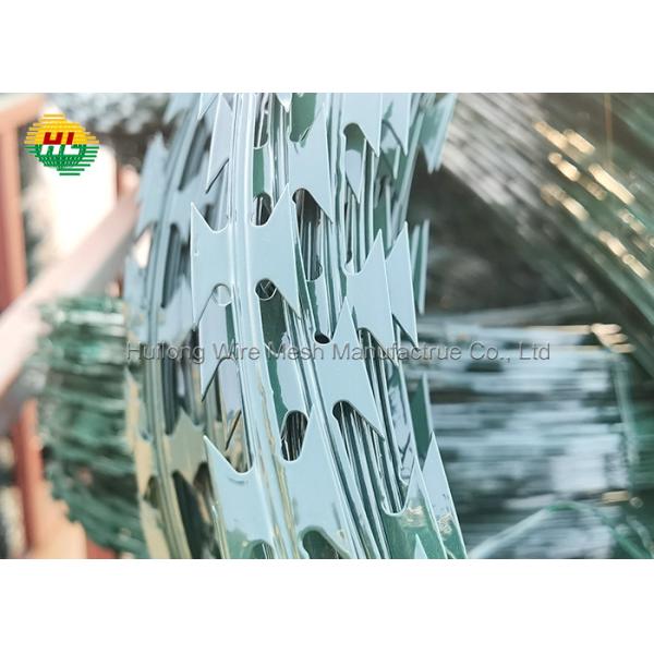 5 コイル カミソリ有刺鉄線 246 フィート ステンレス鋼 亜鉛メッキ