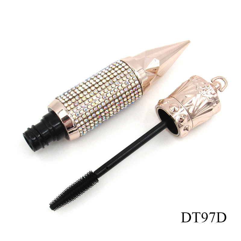 Трубка 7ml туши Bling Bling скипетра диаманта сияющая розовая