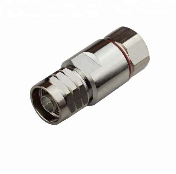 Tipo de alta qualidade conector reto de N do rf do homem para o cabo coaxial da alimentação de 1/2