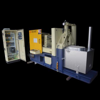 88T Hot Die Casting Machine with 880 kN Clamping Force PLC Intelligent Control System and Hydraulic Die Height Adjustment for Zinc Alloy Products