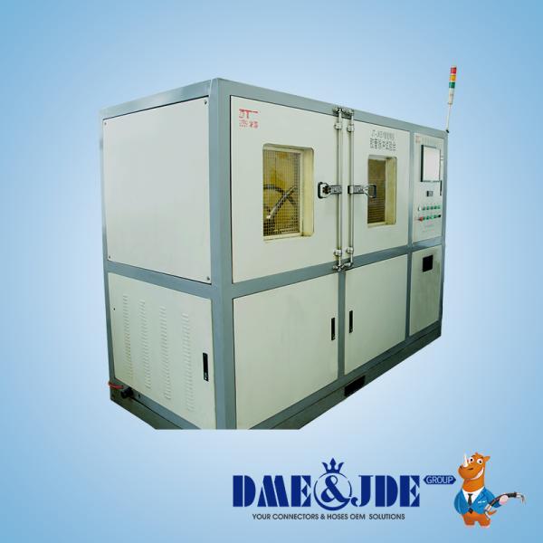 Manual Hydraulic Hose Testing Equipment High Low Temperature Test Chamber Operation