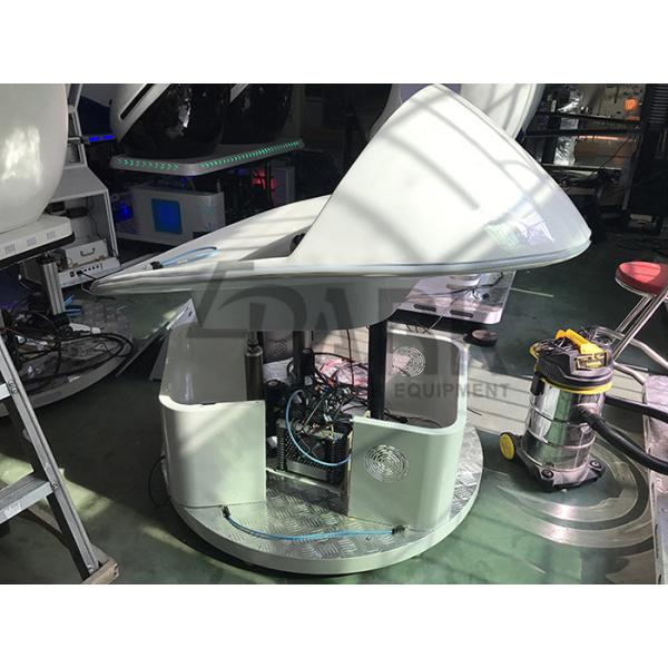 Glass Virtual Reality Ski Vr Games / Indoor Ski Simulator Machine