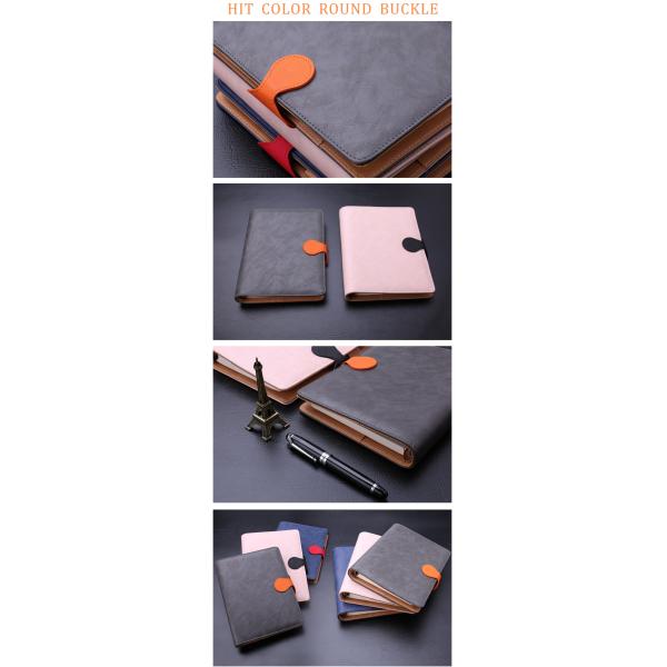 Binder Journal Organizer 6 ring binder Office Writing Composition Notebook Refillable Diary